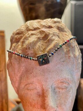 American Girl AGOT 1998 Cube Charm Necklace Pleasant Co